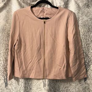 Philosophy Cropped Zip Jacket